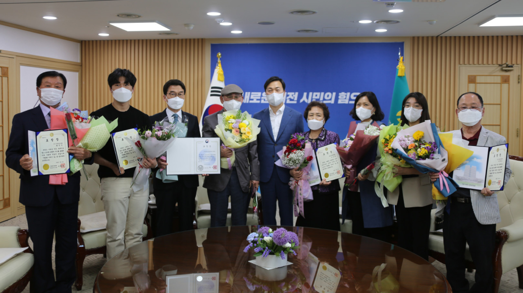 「보건복지부 장관 표창」수상 이미지