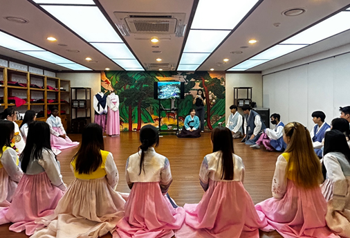  외국인 대상 효문화 교육 사진